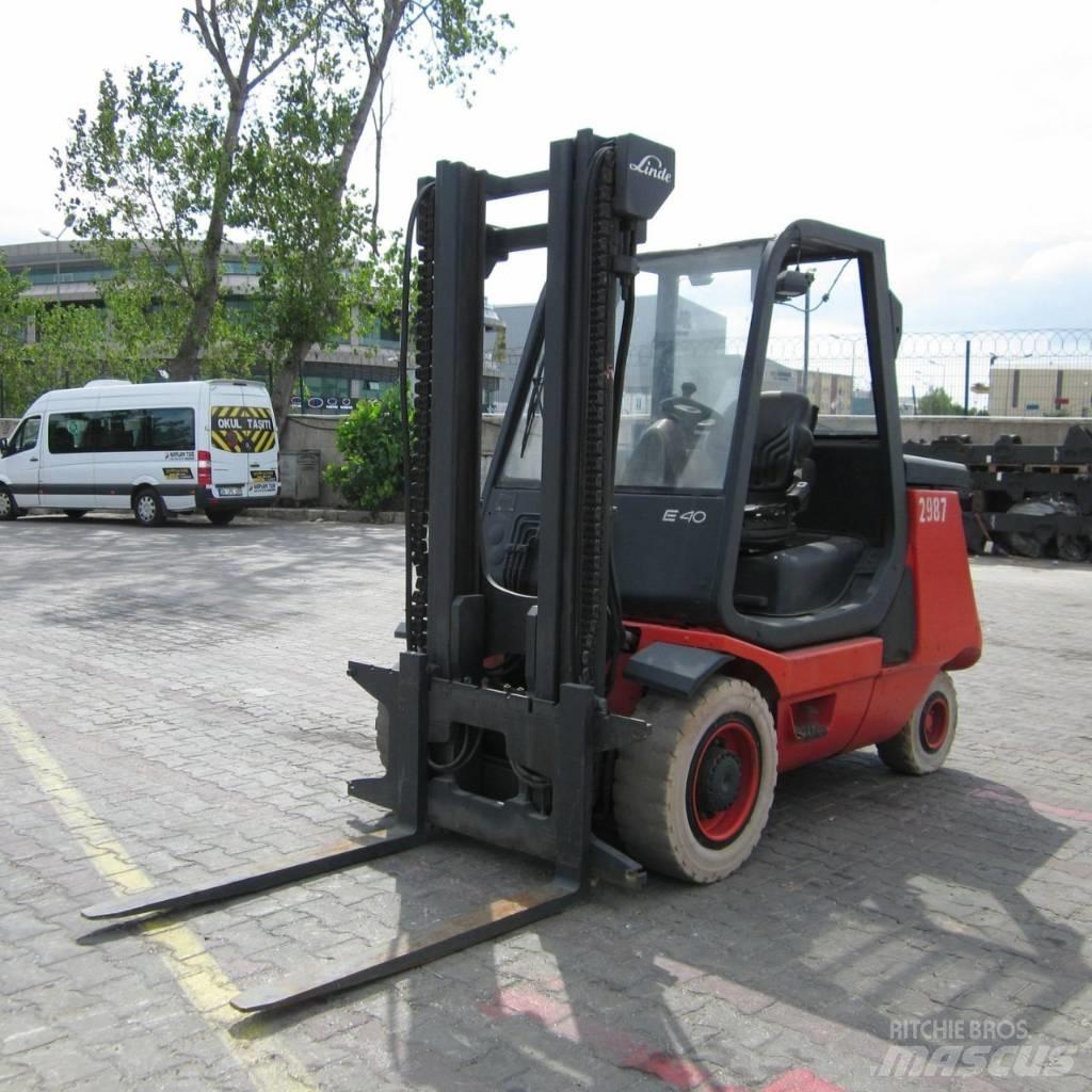 Linde E40P Wózki elektryczne