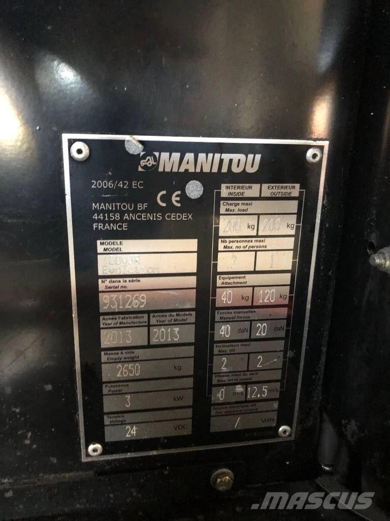 Manitou 100 VJR Podnośniki nożycowe
