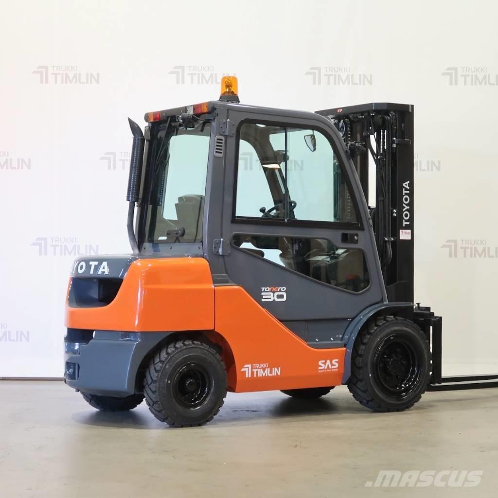 Toyota 02-8FDF30 Wózki Diesla