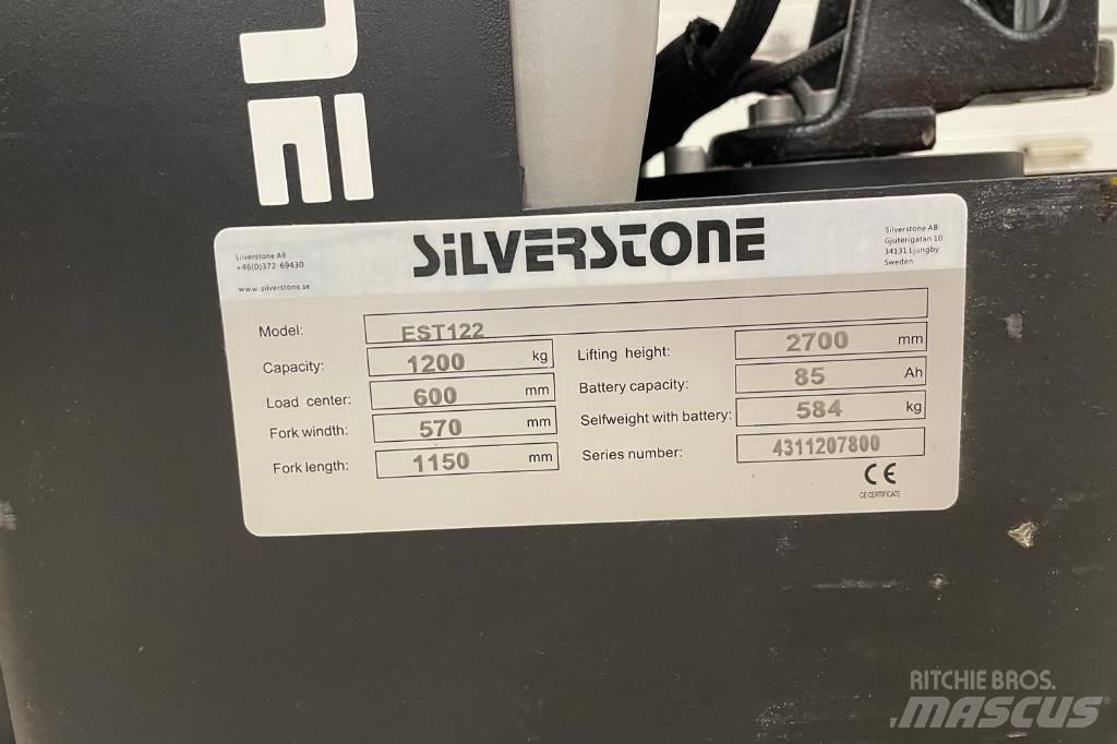 Silverstone EST 122 Wózki widłowe unoszące z dyszlem