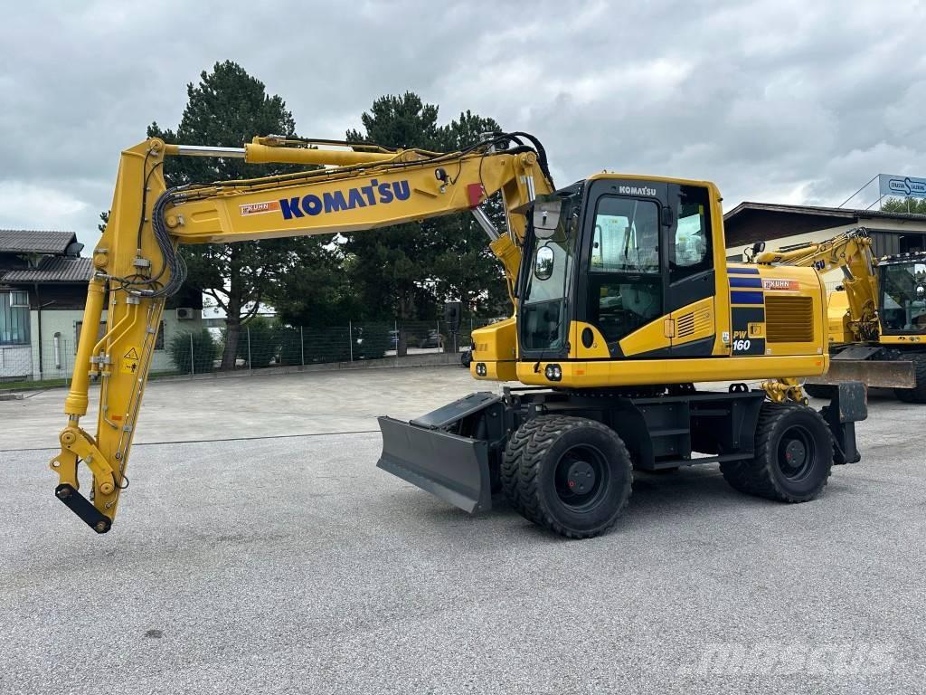 Komatsu PW 160-11EO Koparki kołowe