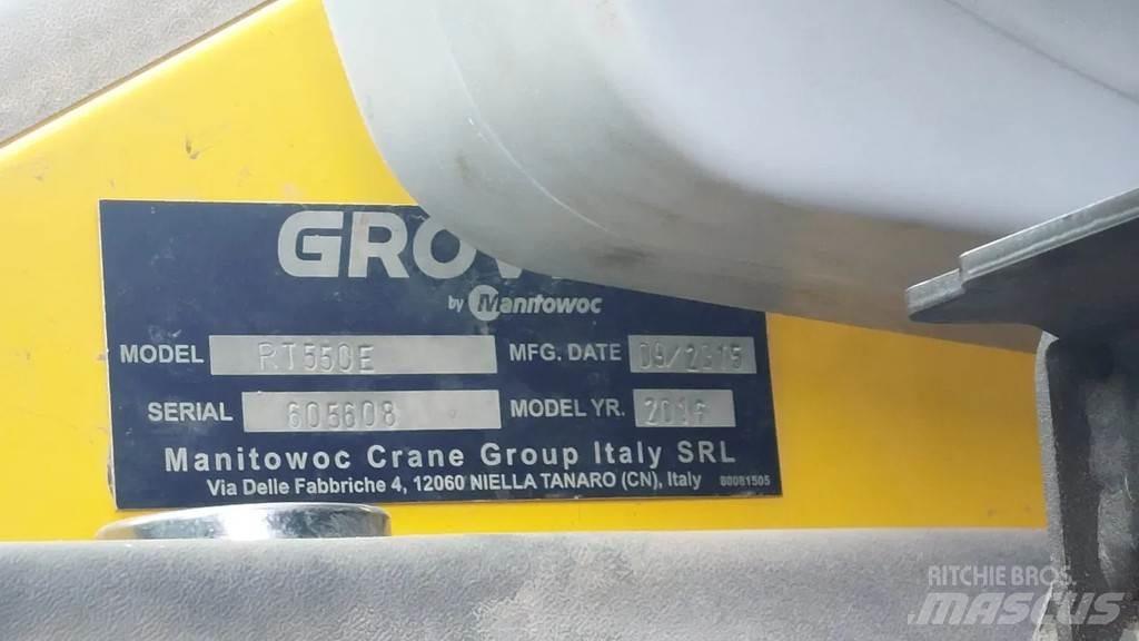 Grove RT 550E Żurawie terenowe