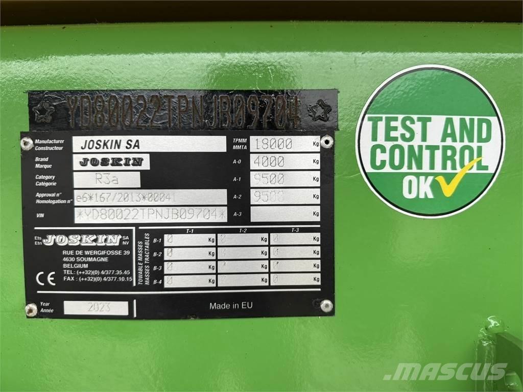 Joskin KTP 22/50 Przyczepy do przewozu zwierząt