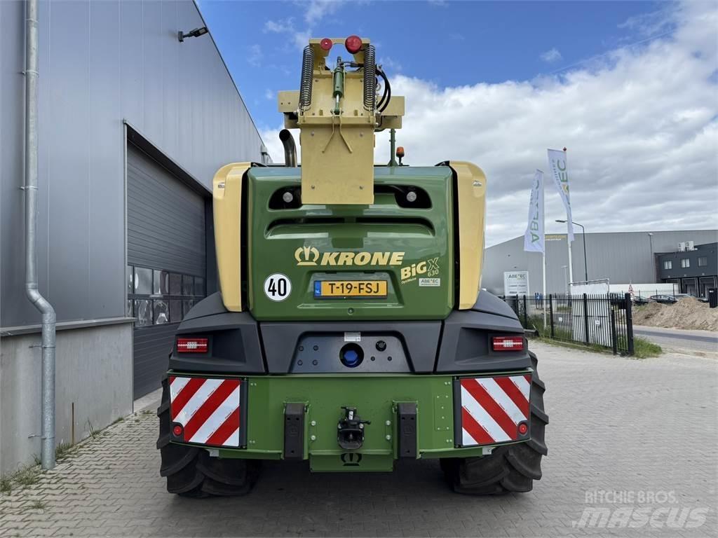 Krone BigX 630 Rozdrabniacze, krajarki i odwijarki słomy
