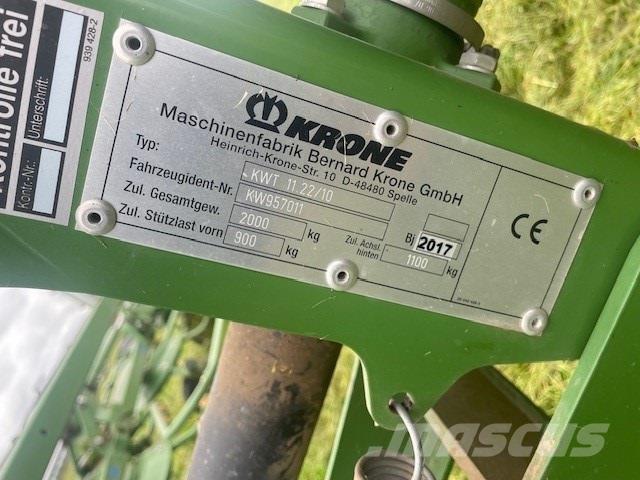 Krone KWT 11.22 Zgrabiarki i przetrząsacze