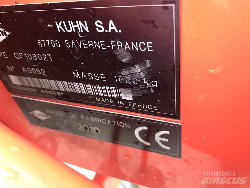 Kuhn GF 10802 T Zgrabiarki i przetrząsacze