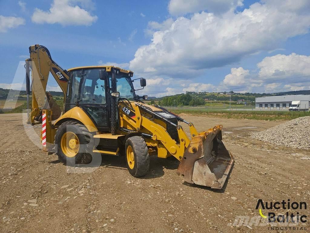 CAT 428 F Koparko-ładowarki