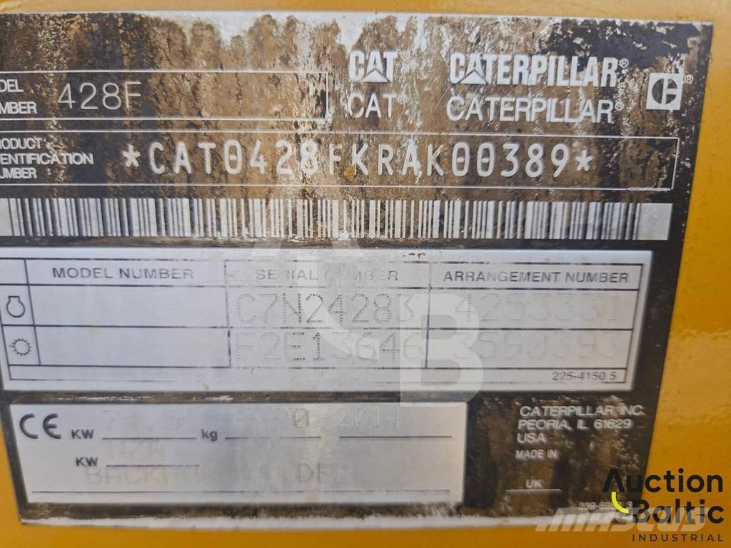 CAT 428 F Koparko-ładowarki