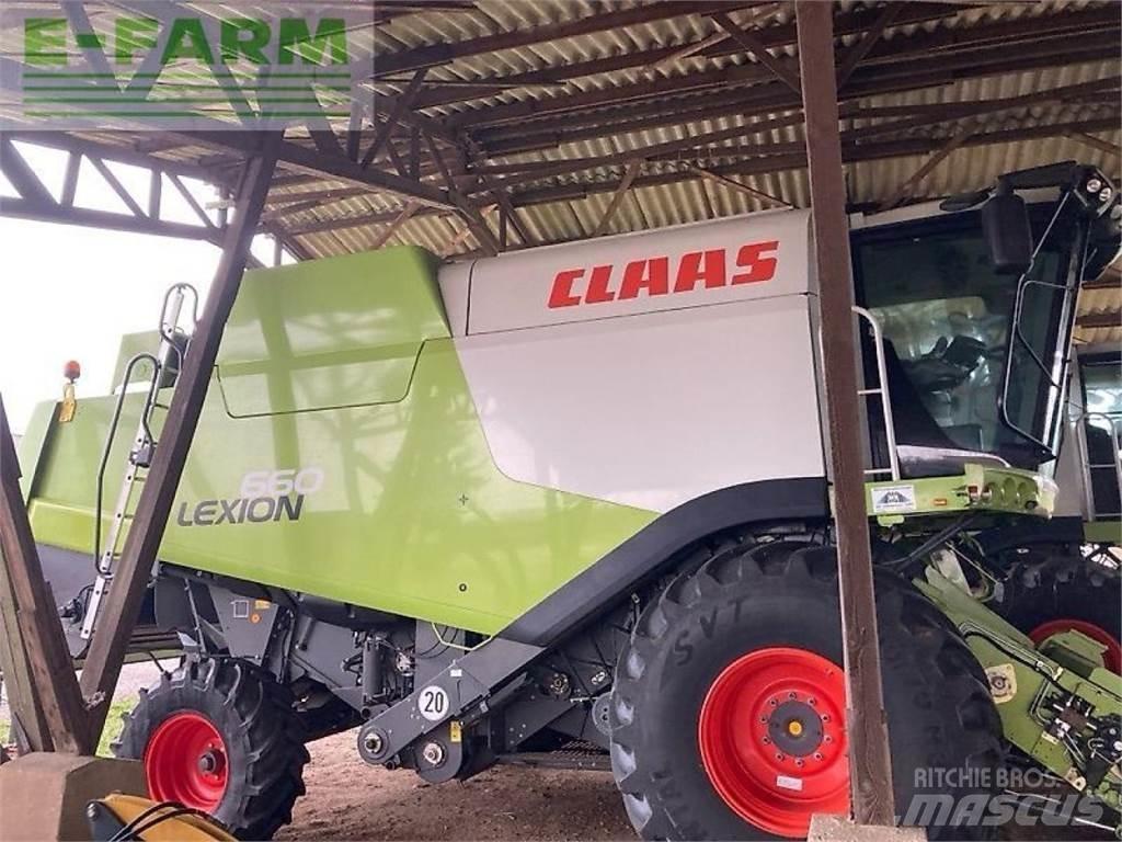 CLAAS lexion 660 Kombajny zbożowe
