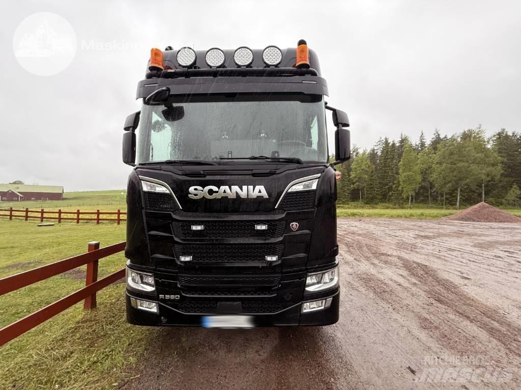 Scania R 580 Samochody do przewozu drewna