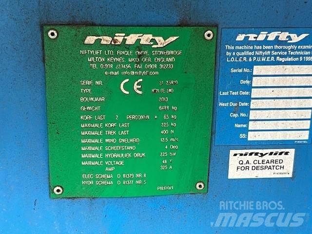 Niftylift HR 21 D E Podnośniki przegubowe