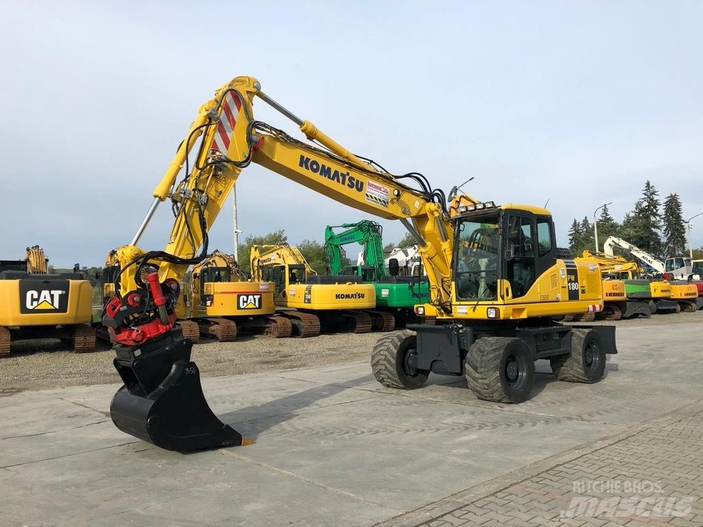 Komatsu PW180-7EO Koparki kołowe