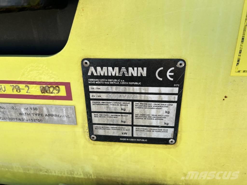 Ammann AV 70-2 Walce dwubębnowe