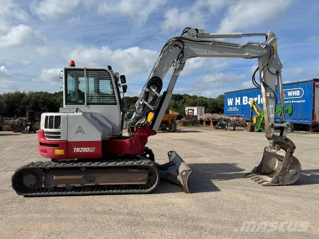 Takeuchi TB 280 FR Minikoparki