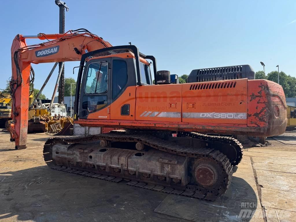 Doosan DX 380 LC Koparki gąsienicowe