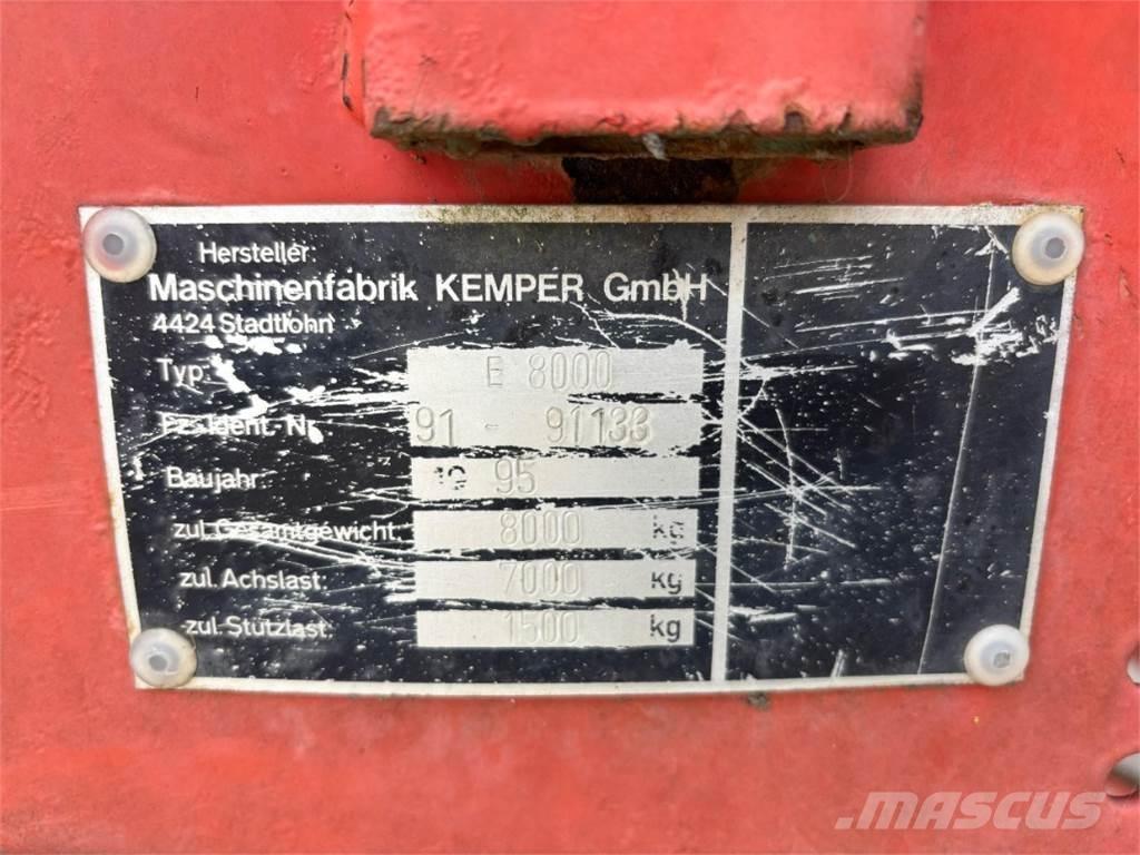 Kemper E 8000 Rozrzutnik obornika