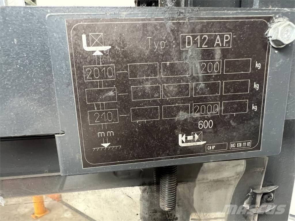 Linde D12 AP Wózki widłowe unoszące z dyszlem