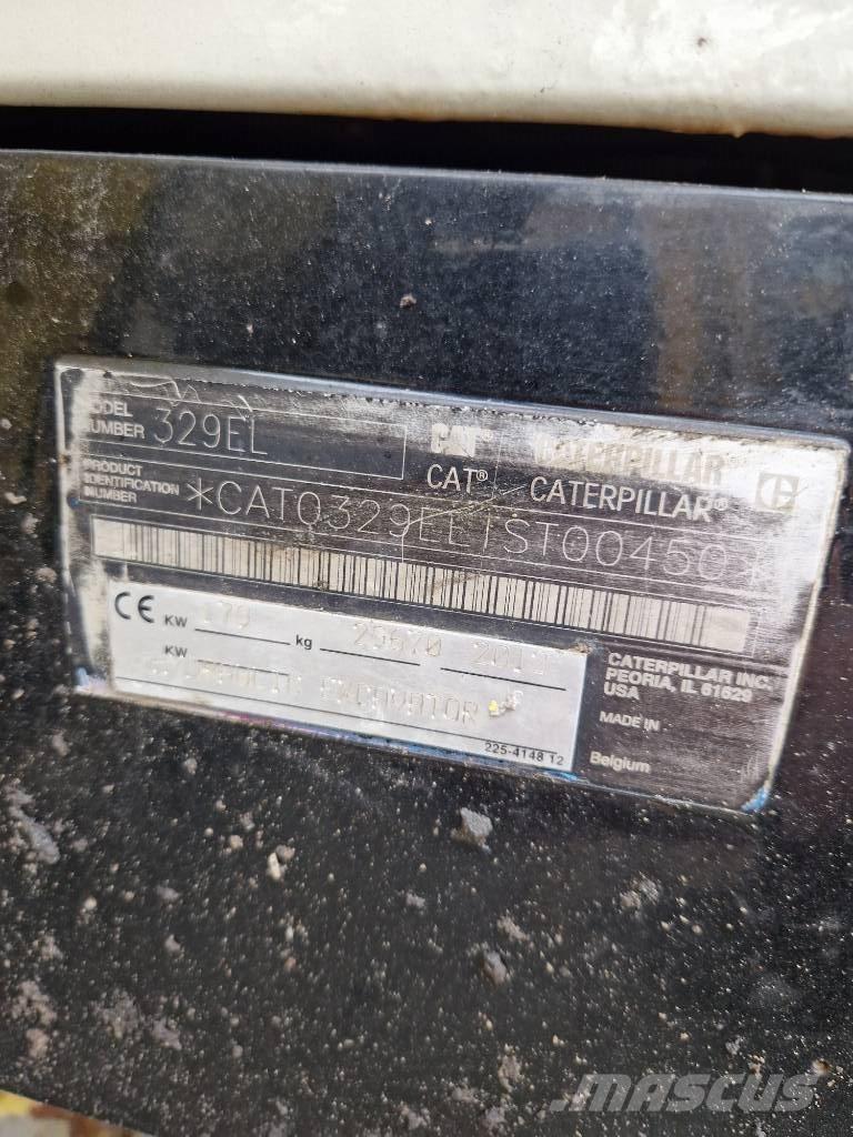 CAT 329 EL Koparki z długim ramieniem