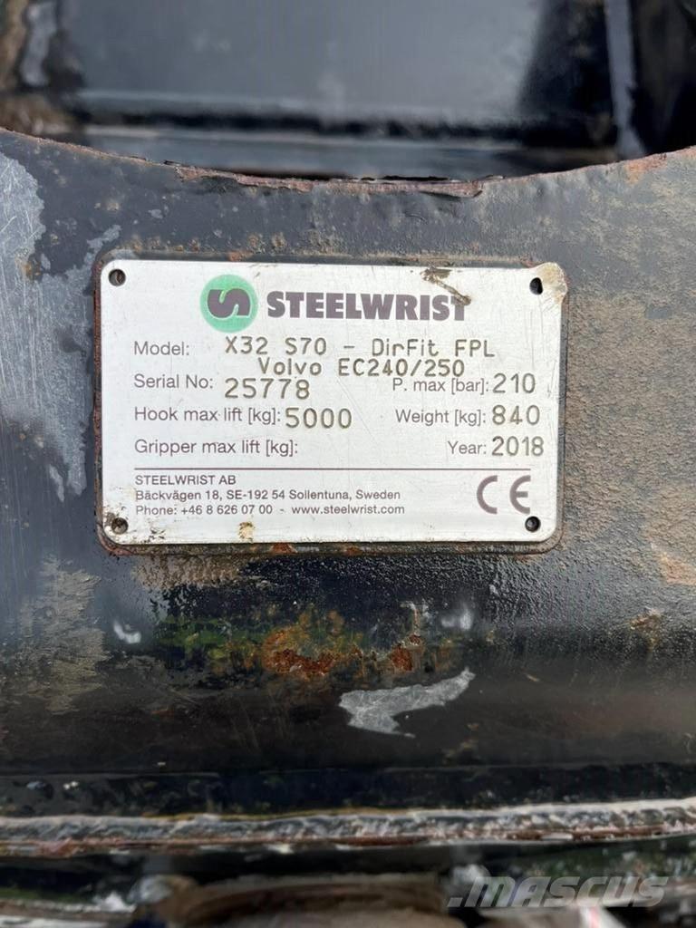 Steelwrist X32 Obrotnica