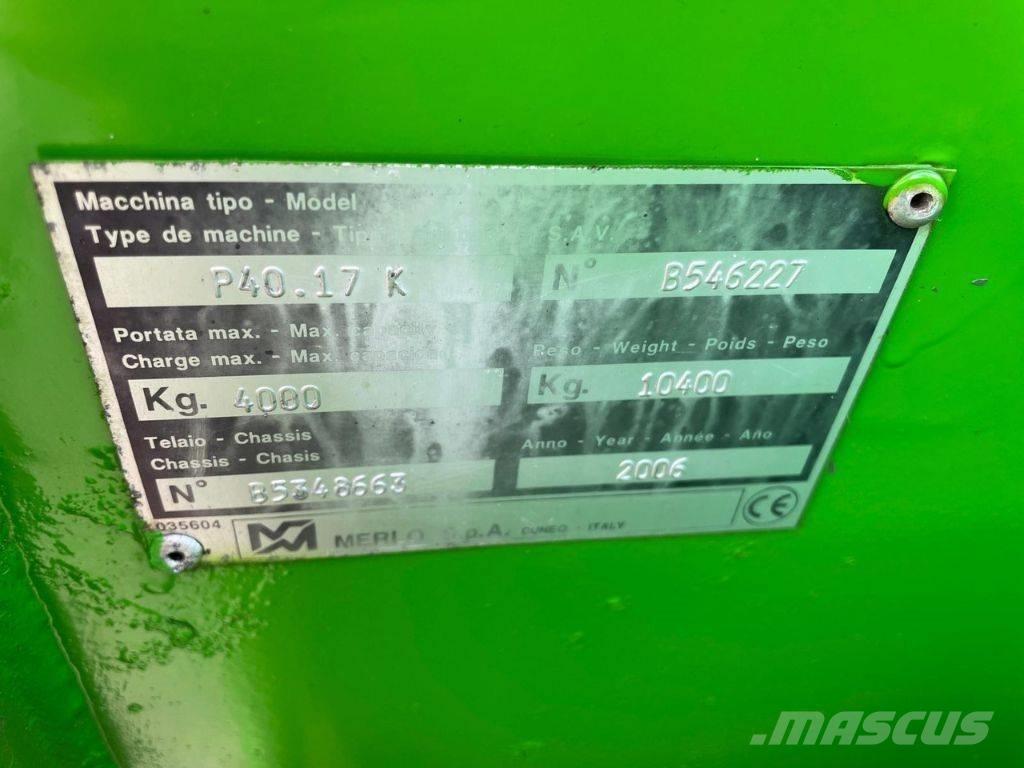Merlo P 40.17 K Ładowarki teleskopowe