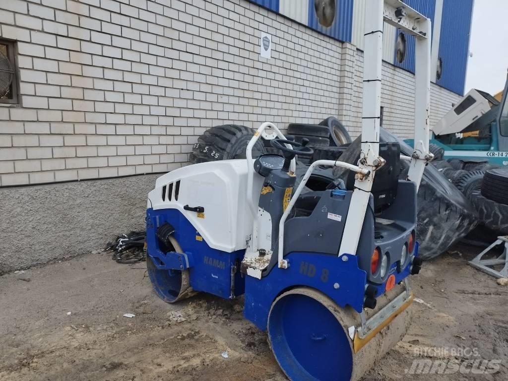 Hamm HD 8 VV Walce dwubębnowe