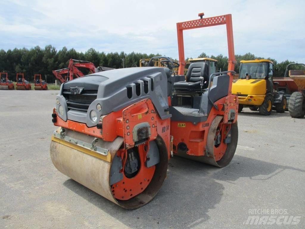 Hamm HD 14 VV Walce dwubębnowe