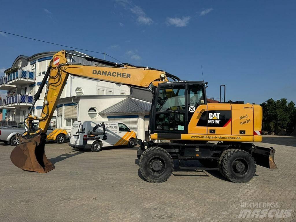 CAT M 318 F Koparki kołowe
