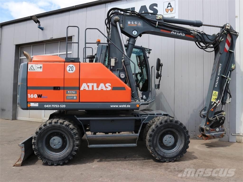 Atlas 160W-BLUE Koparki kołowe
