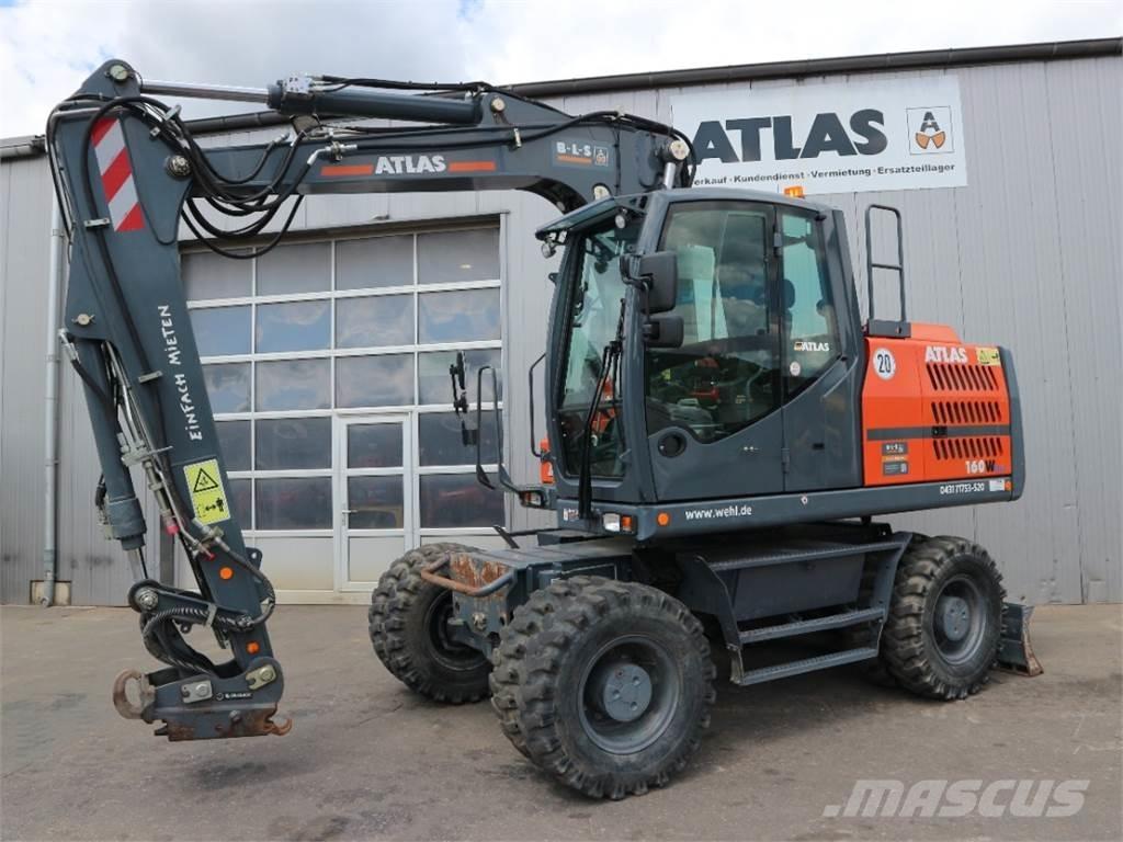 Atlas 160W-BLUE Koparki kołowe