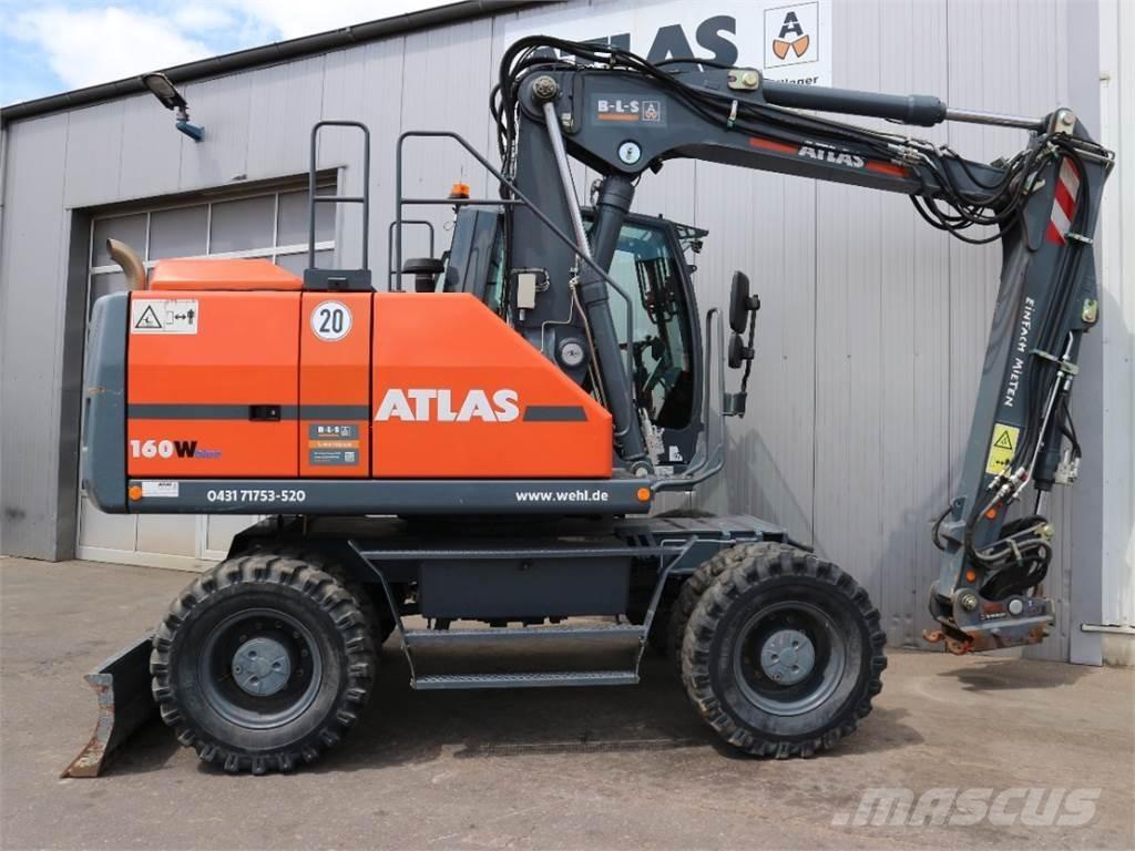 Atlas 160W-BLUE Koparki kołowe