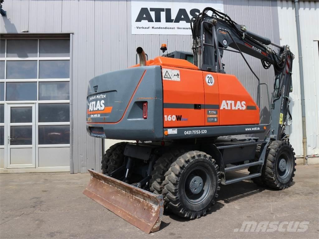Atlas 160W-BLUE Koparki kołowe