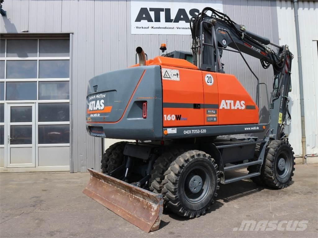 Atlas 160W-BLUE Koparki kołowe