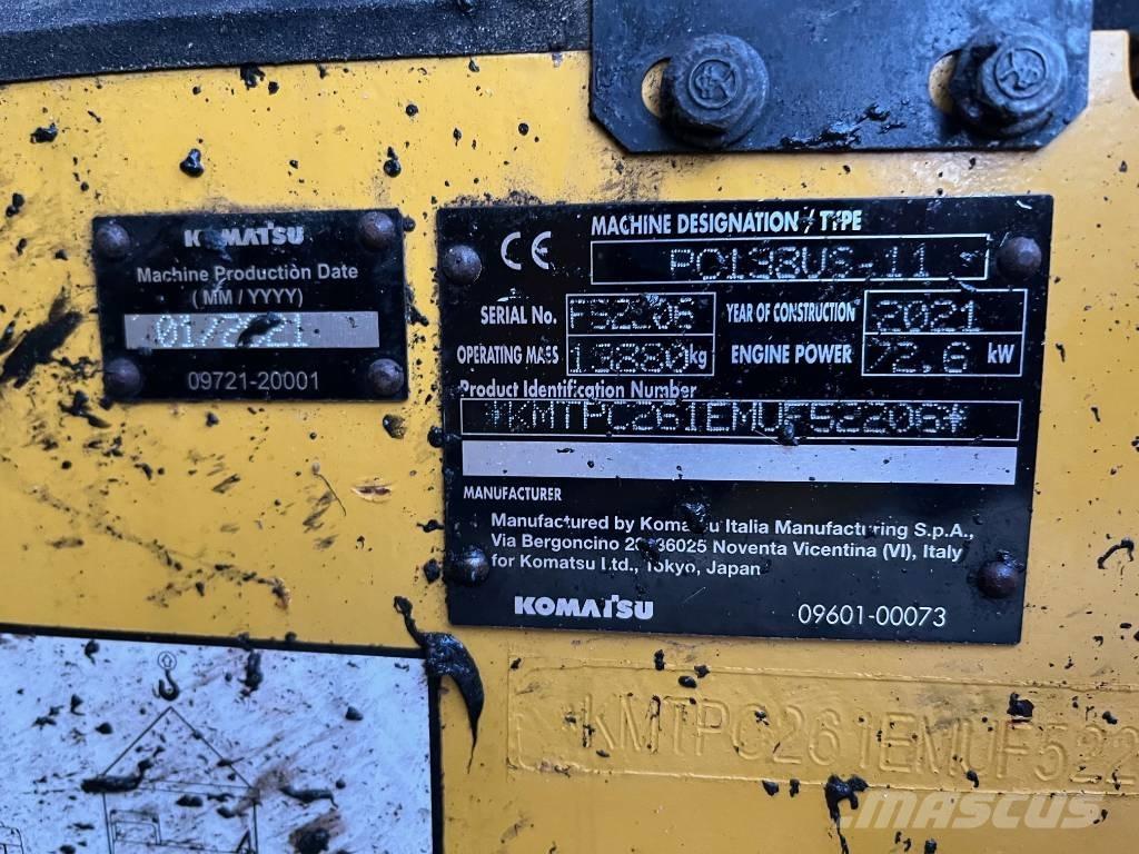 Komatsu PC 138 US-11 Koparki gąsienicowe