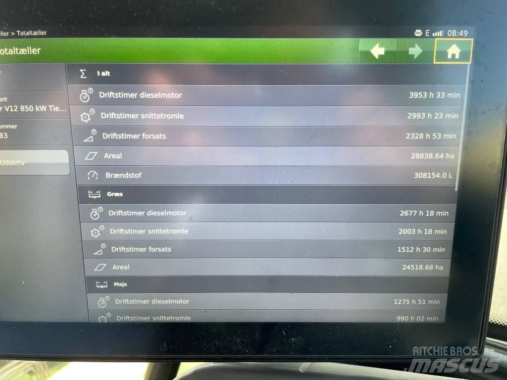 Krone Big X 1180 Sieczkarnie samojezdne