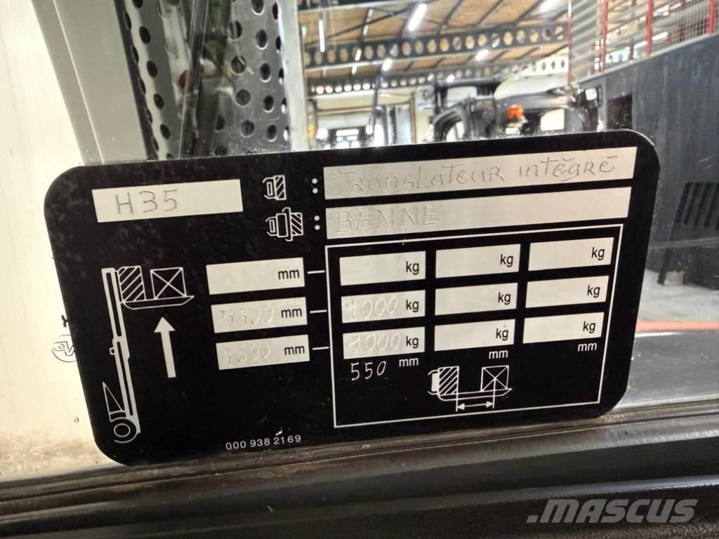 Linde H35-02 BJ Wózki LPG