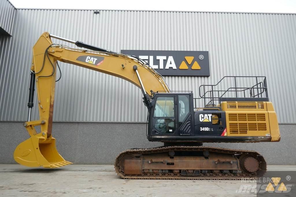 CAT 349D2L Koparki gąsienicowe
