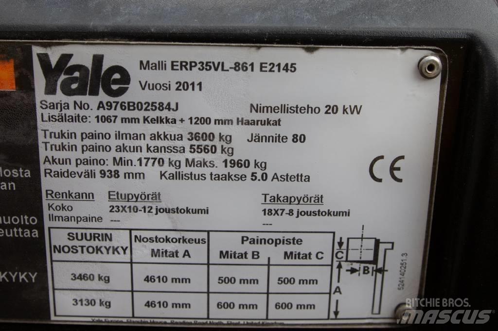Yale ERP35VL Wózki elektryczne