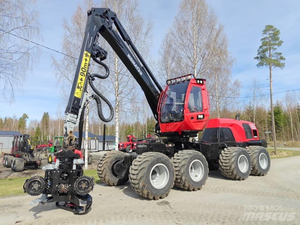 Komatsu 901 XC Harwestery