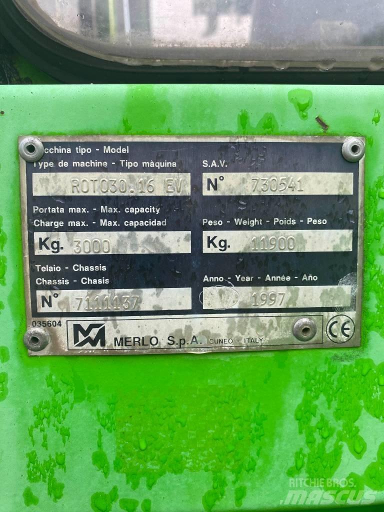 Merlo Roto 30.16 EV Ładowarki teleskopowe