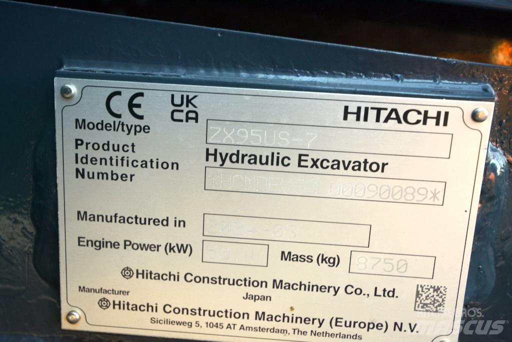 Hitachi ZX 95 US-7 Midikoparki  7t - 12t