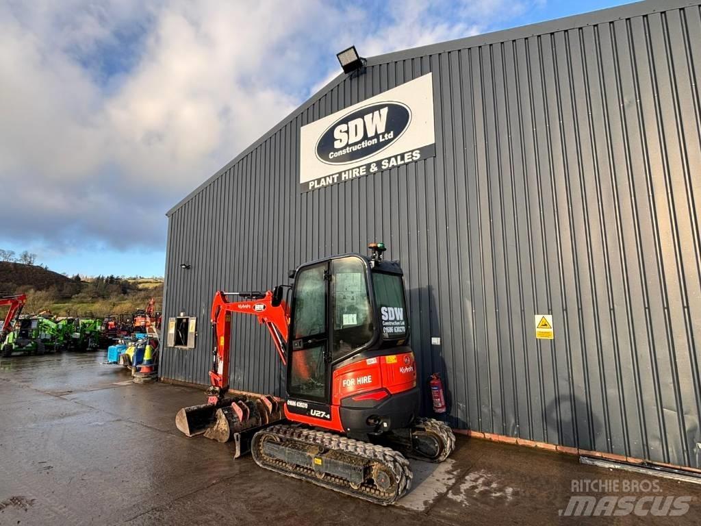 Kubota U 27-4 Minikoparki