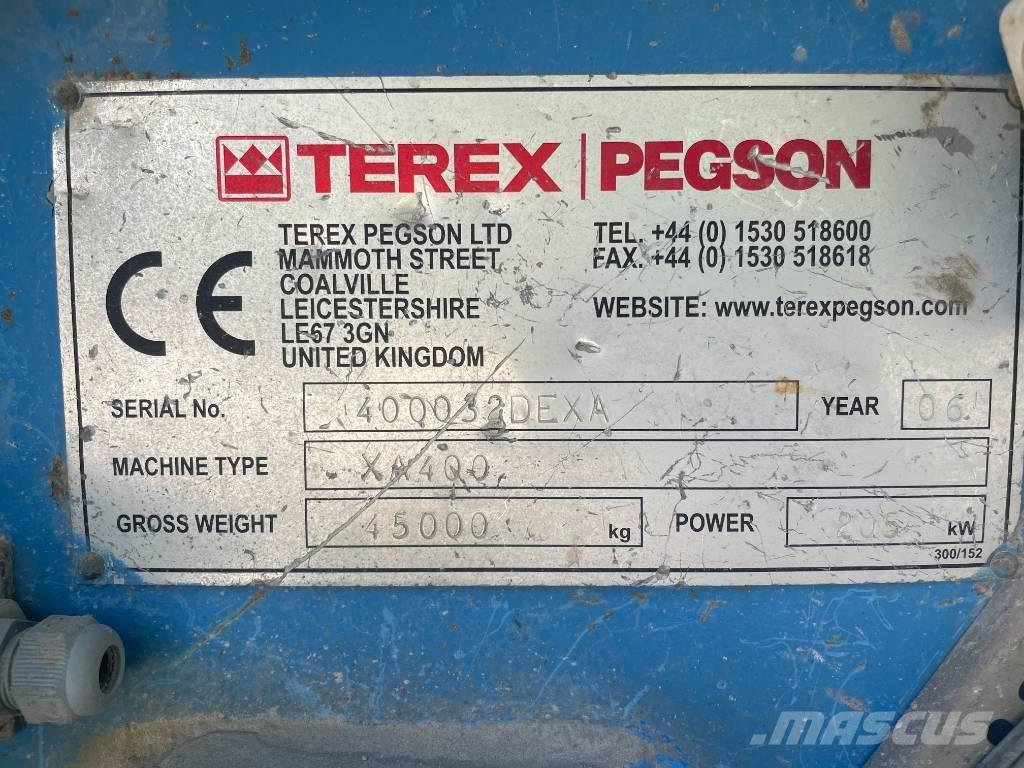 Terex Pegson XA 400 Kruszarki mobilne