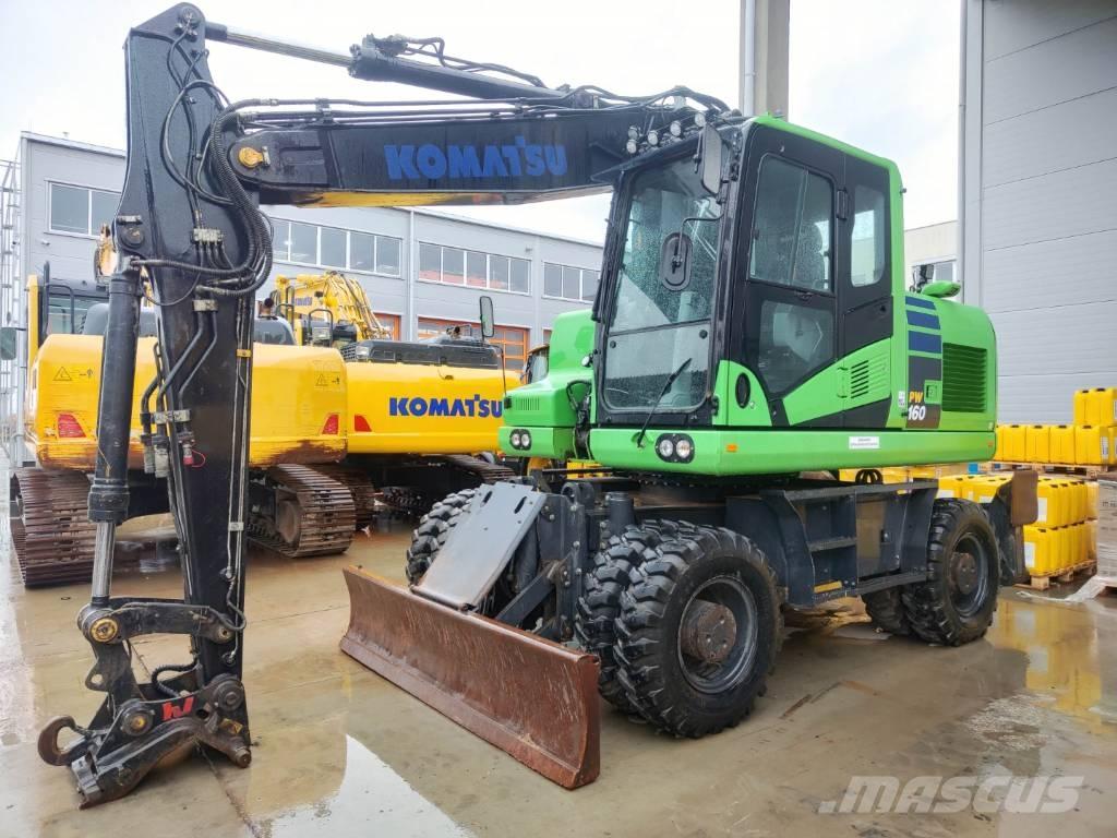 Komatsu PW 160-11 Koparki kołowe