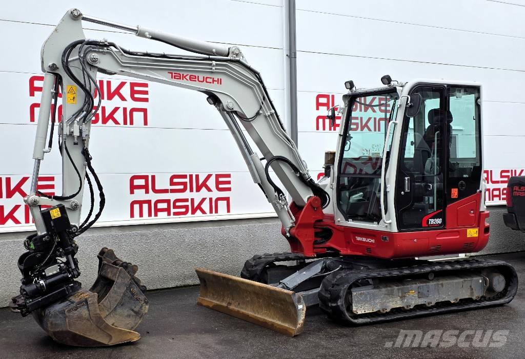 Takeuchi TB 260 Minikoparki