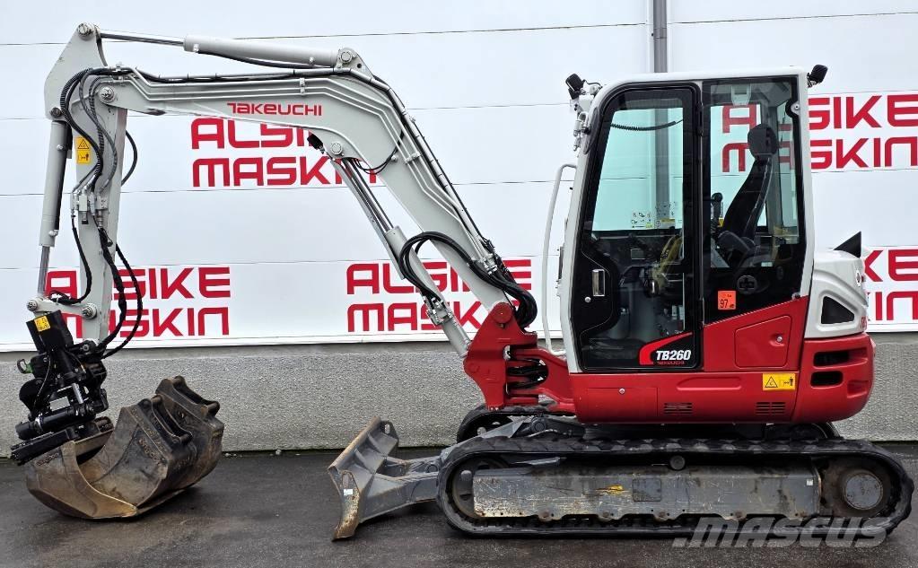 Takeuchi TB 260 Minikoparki