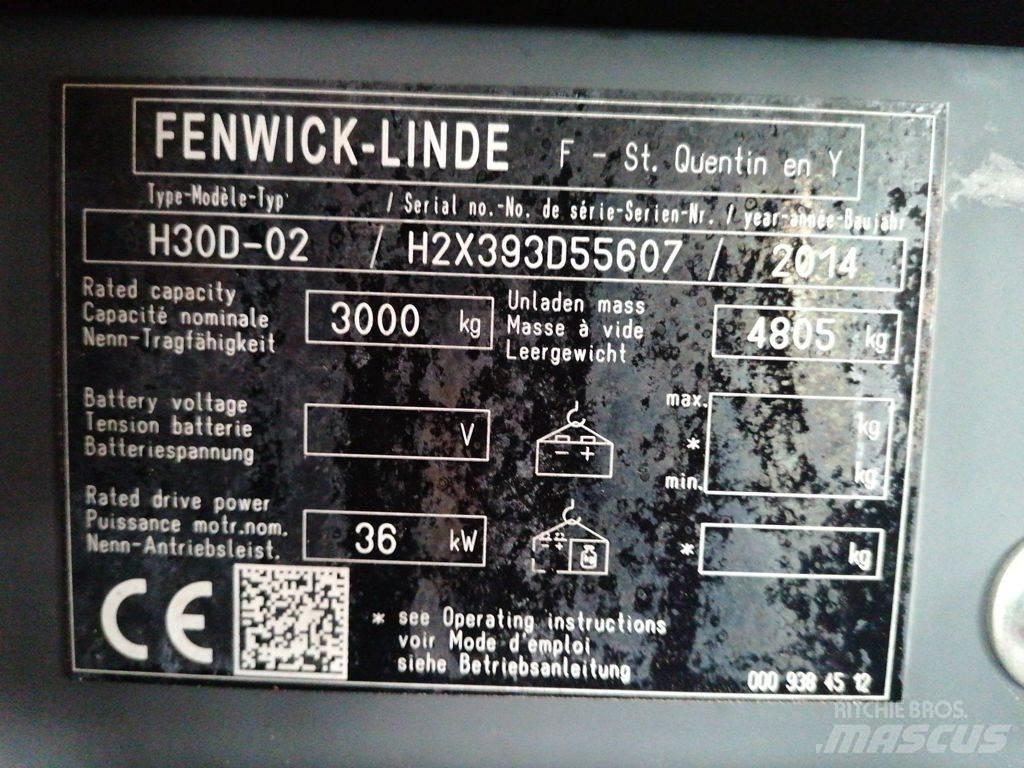 Linde H30D-02 Wózki Diesla