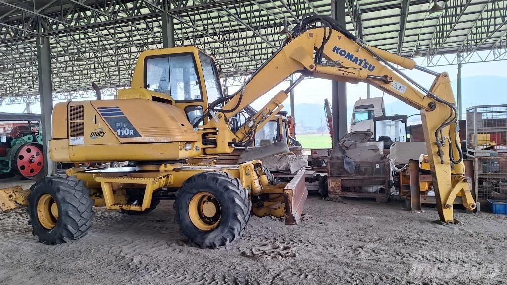 Komatsu PW 110 Koparki kołowe