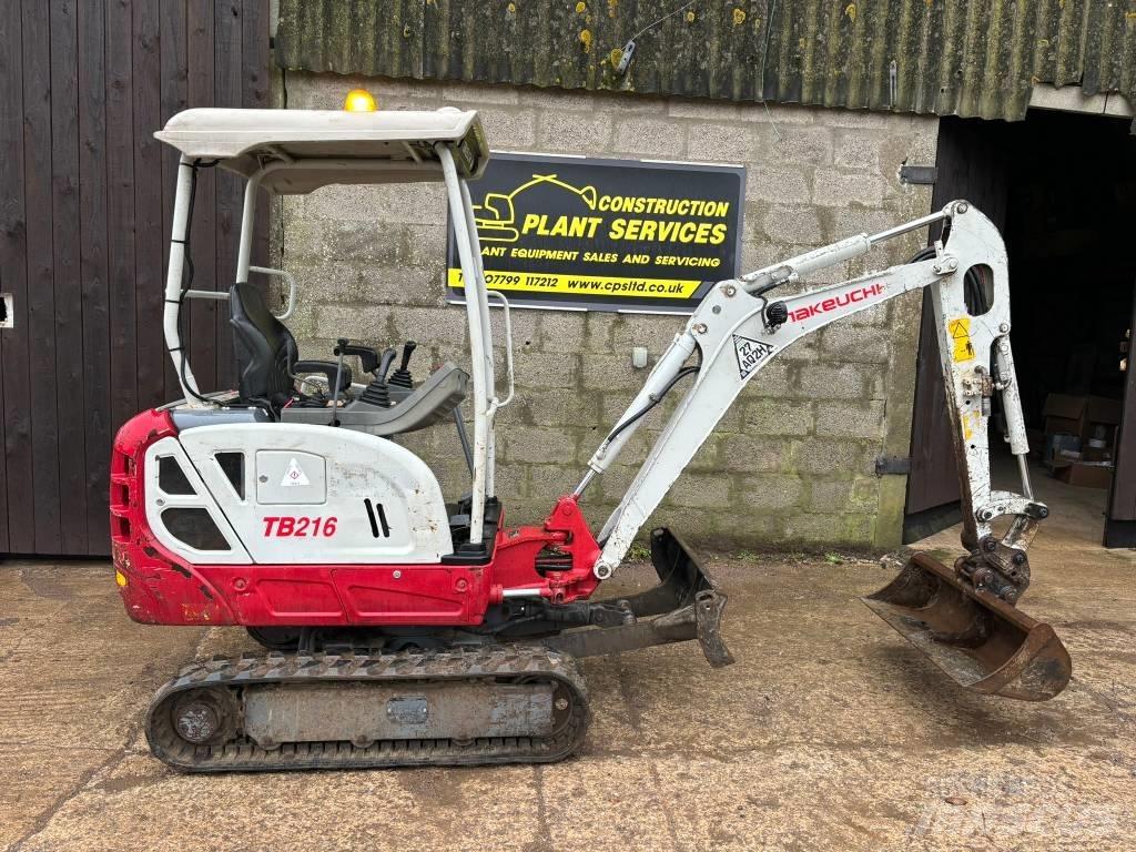 Takeuchi TB 216 Minikoparki