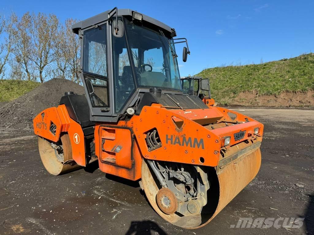 Hamm HD 75 Walce dwubębnowe