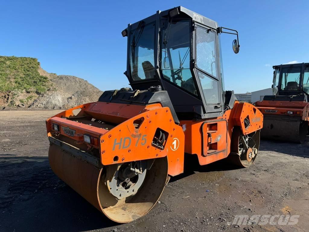 Hamm HD 75 Walce dwubębnowe